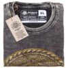Koszulka Stone Washed XL – Czakry – Ciemnoszara