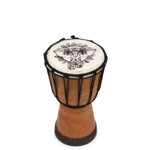beben djembe z drewna suar 20 cm slon