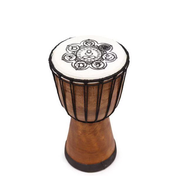 beben djembe z drewna suar 30 cm czakry