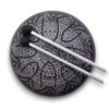 beben jezykowy stalowy 16 cm grawerowana mandala om