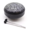 beben jezykowy stalowy 16 cm grawerowana mandala om