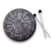 beben jezykowy stalowy 16 cm grawerowana mandala om