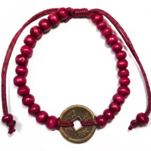 bransoletka feng shui czerwona