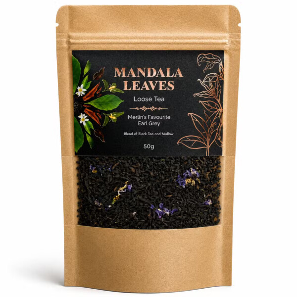 herbata czarna aromatyzowana earl grey merlina 50 g