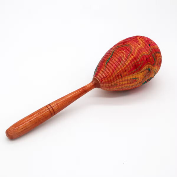marakasy rattanowe 21 cm pojedyncza grzechotka