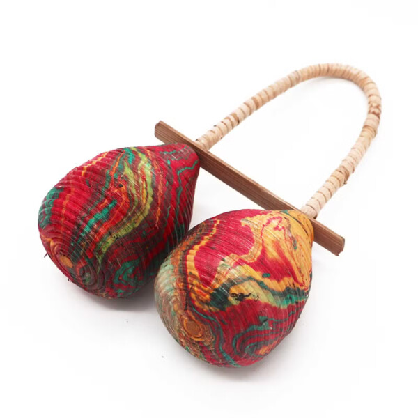 marakasy rattanowe 23 cm podwojna petla