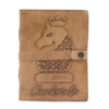 notes skorzany szachownica jasny braz