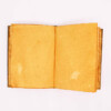 notes skorzany kawowa skora z sowa