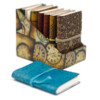 notes skorzany mini 10x7,5 cm wzor losowy