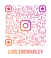 Kod QR do profilu Instagram @lurlenemarley – Rozkłady Tarota Chatka Wiedźmy