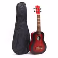 ukulele dekoracyjne czterostrunowe naturalny gradient