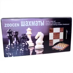 zestaw szachowy 29 cm metalowe figury zoocen hq