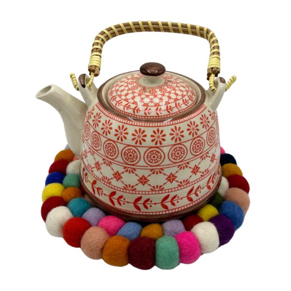 Filcowa Podkładka Okrągła – 20 cm Kolorowa