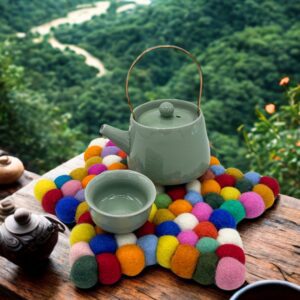 Filcowa Podkładka Gwiazdka – Kolorowa