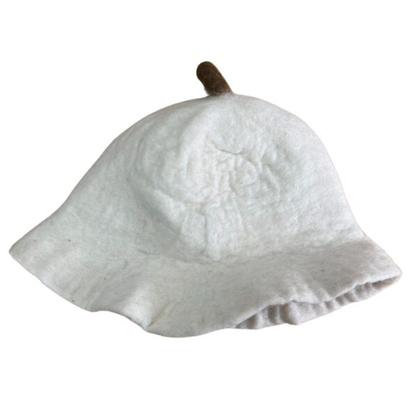 Filcowy Czapko-Miska do Sauny – Naturalna