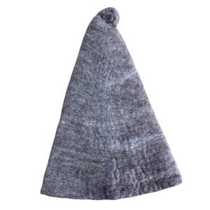 Filcowy Kapelusz Czarodzieja do Sauny – Naturalny Brąz