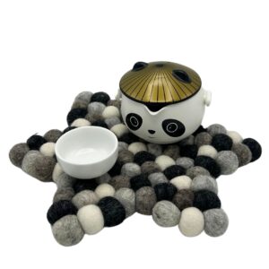 Filcowa Podkładka Gwiazdka – Szara