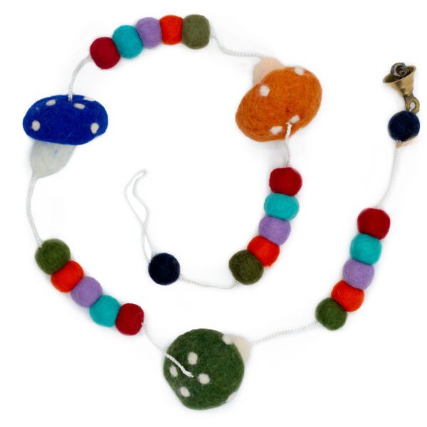 Filcowa Zawieszka na Ścianę – Grzybki (losowe kolory)