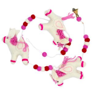 Filcowa Zawieszka na Ścianę – Jednorożce