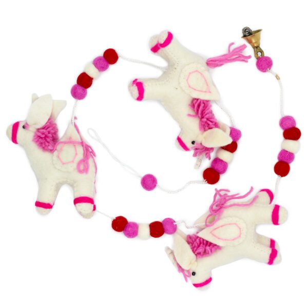 Filcowa Zawieszka na Ścianę – Jednorożce