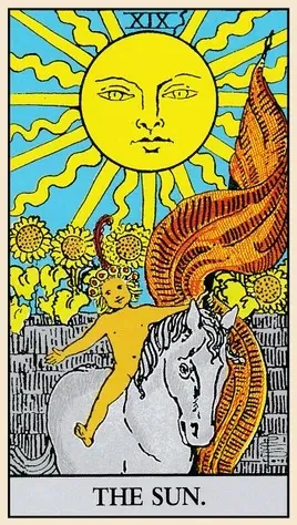 karta-slonca Karta Słońca tarot