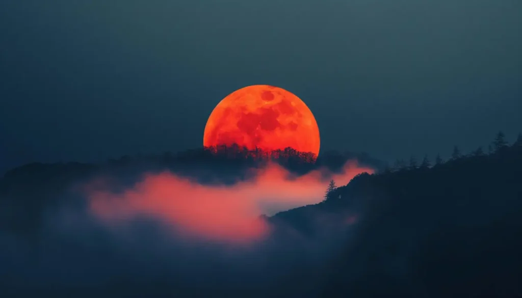 Krwawy Księżyc 7 września 2025. Corn Moon i pełnia w Rybach podczas zaćmienia.