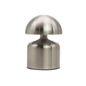lampa dotykowa led dome mushroom srebrna