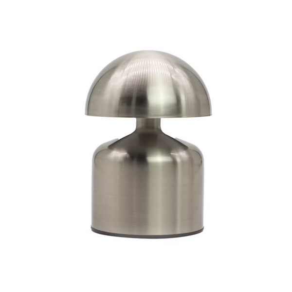 lampa dotykowa led dome mushroom srebrna