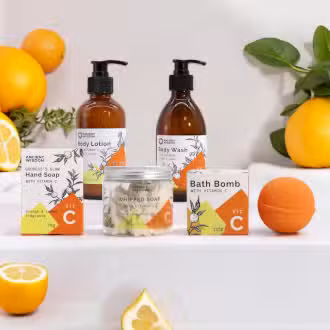 zestaw odżywczy z witaminą c kosmetyki do ciała i dłoni