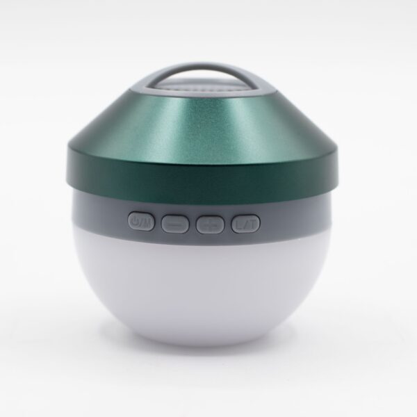 glosnik bluetooth mini 3w zielony led camping light