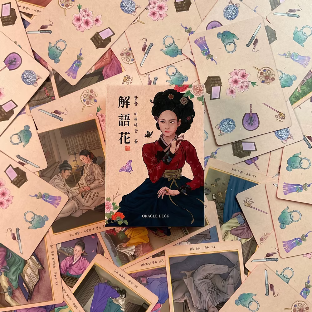 Korean Gisaeng Oracle Tarot Cards Prime Muse