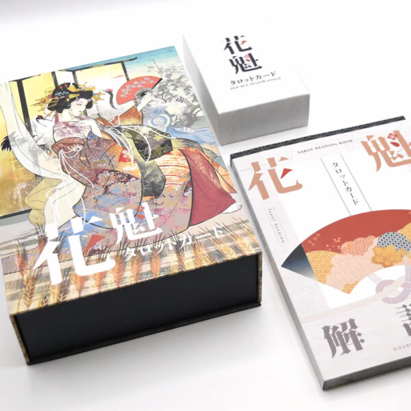 Talia tarota OIRAN Tarot Cards Double Major Prime Muse z pudełkiem i przewodnikiem