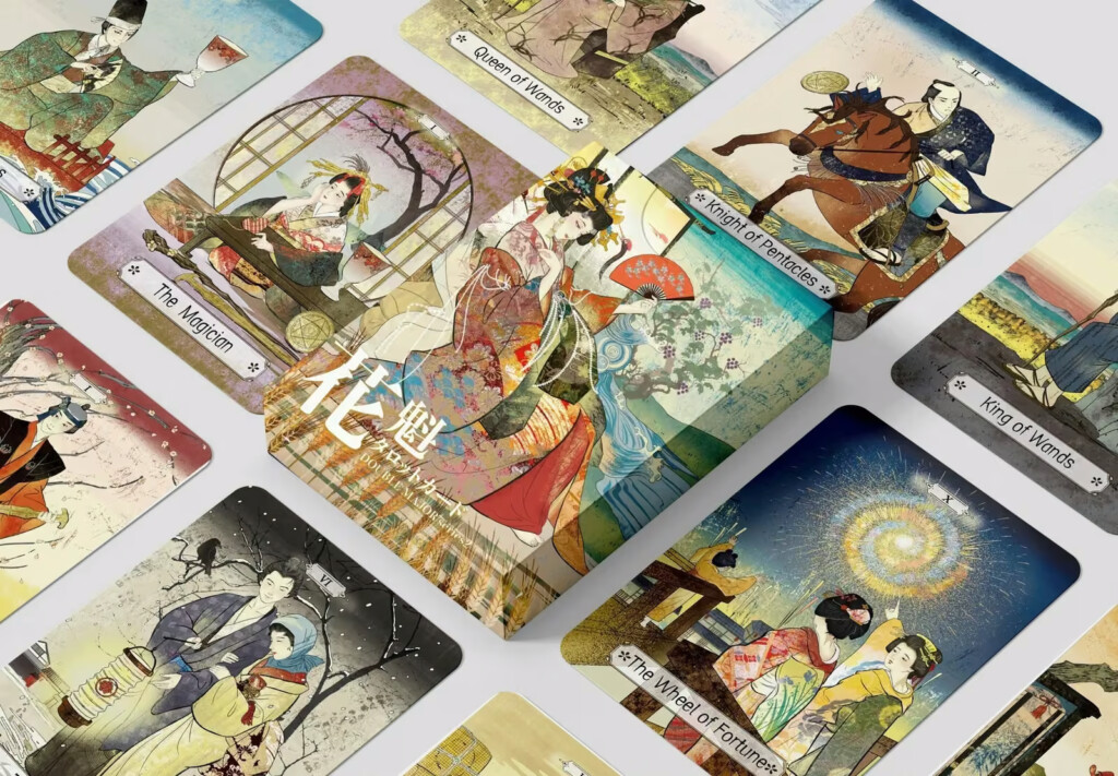 Talia tarota OIRAN Tarot Cards Double Major z pudełkiem i kartami