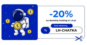 Kod rabatowy LH.pl -20% na hosting z Chatką Wiedźmy